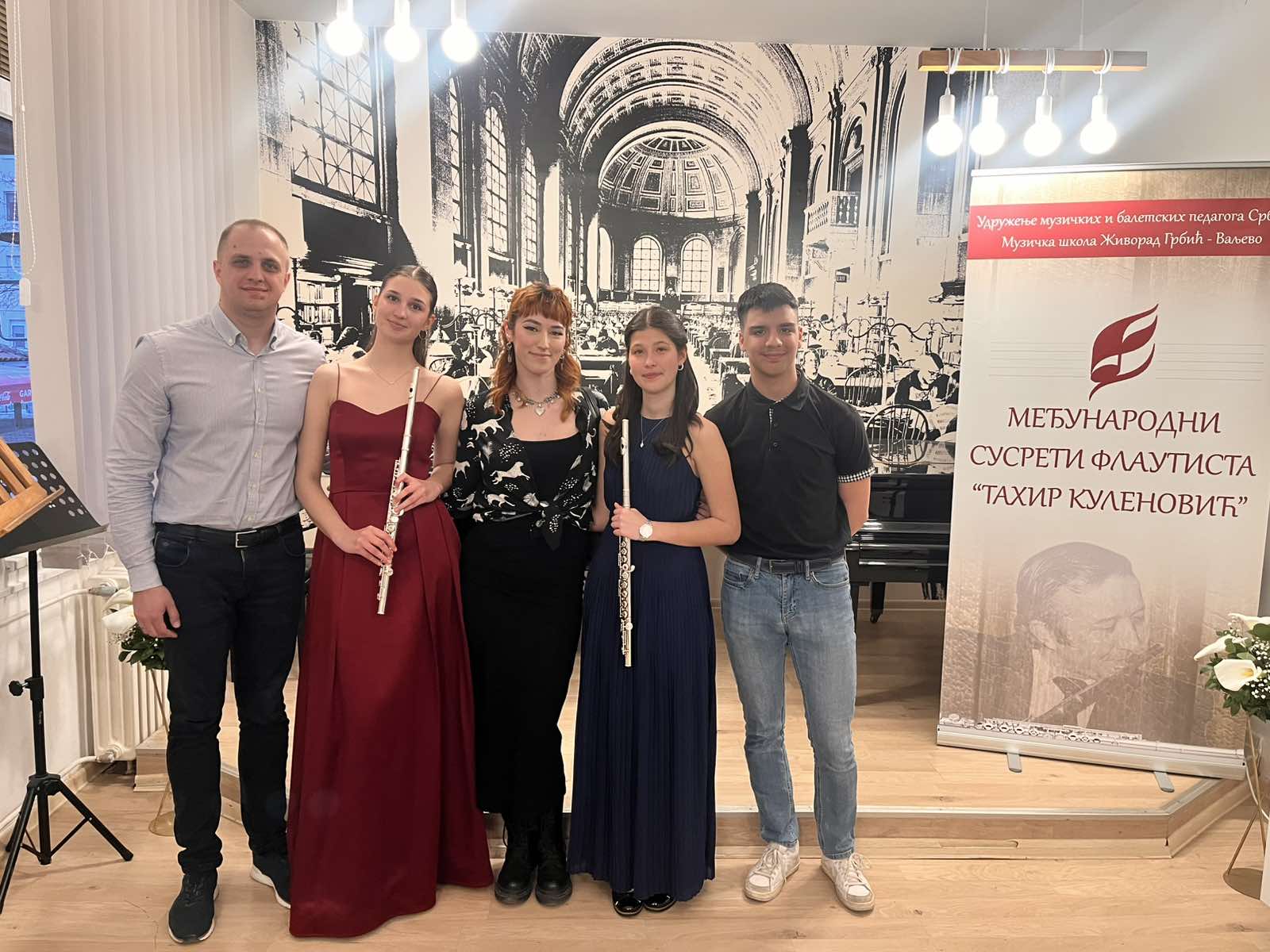 Ученици Музичке школе „Стеван Мокрањац” Краљево освојили награде на Међународном такмичењу Сусрети флаутиста „Тахир Куленовић” у Ваљеву