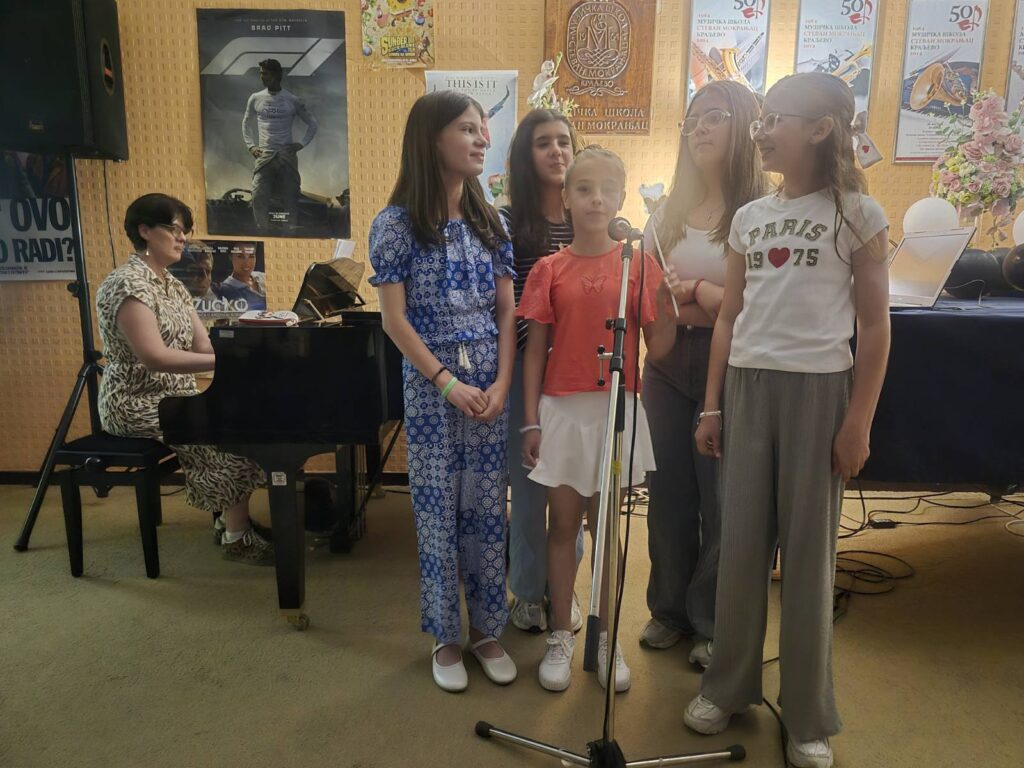 Вече филмске музике „Музика која прича приче” у сали Музичке школе „Стеван Мокрањац” Краљево